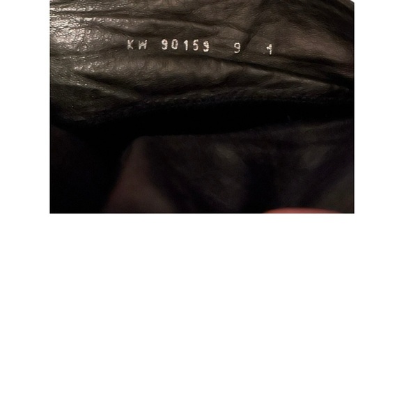 Stuart Weitzman Black Leather knee high boots with silver beads size 9 - Picture 6 of 11